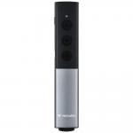 Presenter multifunctional Verbatim Agenda, 2.4GHz, USB-A si USB-C, 250 mAh, Red Laser Pointer, Universal, Gri 2 - lerato.ro