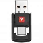 Presenter multifunctional Verbatim Agenda, 2.4GHz, USB-A si USB-C, 250 mAh, Red Laser Pointer, Universal, Gri 7 - lerato.ro