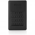 HDD extern cu tastatura Verbatim Store n Go , 2TB, USB 3.1 Gen1, Negru 2 - lerato.ro