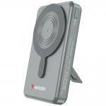 Baterie externa 10000 mAh Verbatim Charge n Go, 18W, Incarcare Wireless 15W, 2 x Cablu USB-C, Gri 4 - lerato.ro