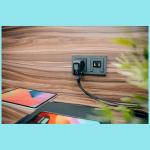 Incarcator retea Verbatim Mini GaN, 1xUSB-A, 2xUSB-C, 65W, Quick Charging, Negru 5 - lerato.ro