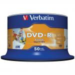 Set 50 bucati Verbatim DVD-R AZO, 4.7GB, Viteza 16x, Suprafata imprimabila, Graphics 2 - lerato.ro