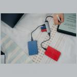 Set 2 memorii USB Verbatim Slider, 32GB, USB 2.0, Albastru/Rosu 11 - lerato.ro