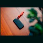 SSD extern portabil Verbatim cu breloc, 256GB, USB-C 3.2, 96.1 x 45.1 x 10 mm, 10Gb/s, Negru/Rosu 6 - lerato.ro