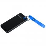 SSD extern portabil Verbatim cu breloc, 256GB, USB-C 3.2, 96.1 x 45.1 x 10 mm, 10Gb/s, Negru/Albastru 4 - lerato.ro