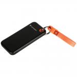 SSD extern portabil Verbatim cu breloc, 256GB, USB-C 3.2, 96.1 x 45.1 x 10 mm, 10Gb/s, Negru/Portocaliu 4 - lerato.ro