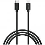 Set 2 cabluri pentru incarcare si transfer de date Verbatim Sync & Charge, USB-C la USB-C, 60W, 480 Mbps, 1m, Alb / Negru 5 - lerato.ro