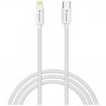 Set 2 cabluri pentru incarcare si transfer de date Verbatim Sync & Charge, USB-C la Lightning, 27W, 480 Mbps, 1m, Alb / Negru 6 - lerato.ro