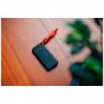 SSD portabil Verbatim cu breloc, 128GB, USB-C 3.2, 96.1 x 45.1 x 10 mm, 1000Mb/s scriere / citire, Negru / Rosu 5 - lerato.ro