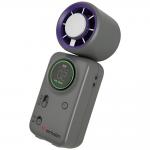 Ventilator portabil Verbatim Cool n Go Ice Touch Mini, 10W, 16000rpm, 4000 mAh, 3 viteze, USB-C, Gri 2 - lerato.ro