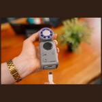 Ventilator portabil Verbatim Cool n Go Ice Touch Mini, 10W, 16000rpm, 4000 mAh, 3 viteze, USB-C, Gri 6 - lerato.ro