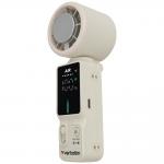 Ventilator portabil Verbatim Cool n Go Ice Touch Pro, 10W, 11000rpm, 3000 mAh, 3 viteze, USB-C, SIlver 2 - lerato.ro