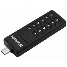 Memorie USB Verbatim Keypad Secure, USB-C 3.1 Gen 1, 32GB, Negru