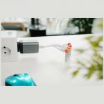 Set 4 baterii reincarcabile Verbatim, AAA, 500mAh, 1.5V, USB-C, Alb / Rosu 6 - lerato.ro