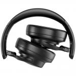 Casti wireless Verbatim TruSound Pro, over the ear, Bluetooth 5.4, ANC, Autonomie totala 28h, USB-C, Negru 3 - lerato.ro