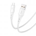 Cablu pentru incarcare si transfer de date Vipfan Colorful X12, USB la Micro-USB, 3A, 1 m, Alb 3 - lerato.ro