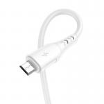 Cablu pentru incarcare si transfer de date Vipfan Colorful X12, USB la Micro-USB, 3A, 1 m, Alb 4 - lerato.ro