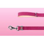 Lesa WAUDOG Natural Leather pentru caini, Lungime 122 cm, Latime 20 mm, Roz 5 - lerato.ro