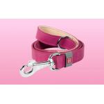 Lesa WAUDOG Natural Leather pentru caini, Lungime 122 cm, Latime 20 mm, Roz 3 - lerato.ro