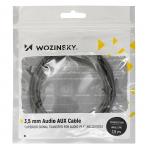 Cablu audio Wozinsky WACSAB-2M AUX, 2x Jack 3.5mm, 2m, Negru 8 - lerato.ro