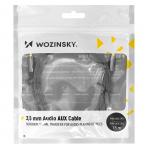 Cablu audio Wozinsky WACMJB-3M AUX, 2x Jack 3.5mm, 3m, Negru 8 - lerato.ro