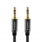 Cablu audio Wozinsky WACMJB-2M AUX, 2x Jack 3.5mm, 2m, Negru 10 - lerato.ro