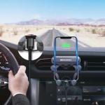 Suport auto Wozinsky WCH-05, Air Vent Mount, Rotire 360 grade, Negru 26 - lerato.ro