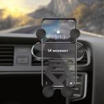 Suport auto Wozinsky WCH-05, Air Vent Mount, Rotire 360 grade, Negru 24 - lerato.ro