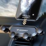 Suport auto Wozinsky WCH-05, Air Vent Mount, Rotire 360 grade, Negru 22 - lerato.ro