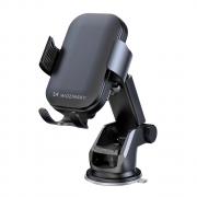 Suport auto Wozinsky WUMID, Dashboard Mount, Incarcare Wireless 15W, USB-C, Lungime cablu 1m, Negru