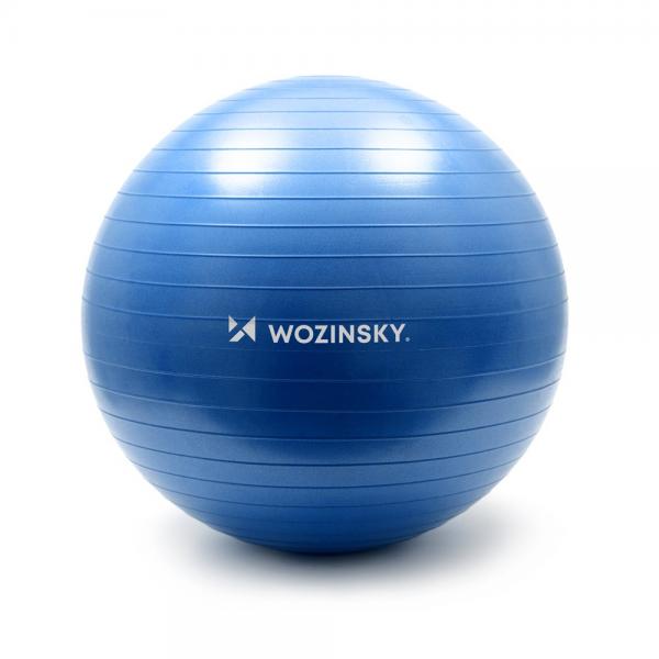 Minge gimnastica Wozinsky, 65 cm, Albastru