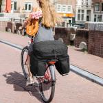 Geanta bicicleta impermeabila Wozinsky WBB13BK, 60L, Negru 7 - lerato.ro