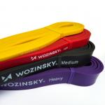 Set 4 benzi elastice Wozinsky WRB4IN1, Latex, Husa inclusa, Multicolor 6 - lerato.ro