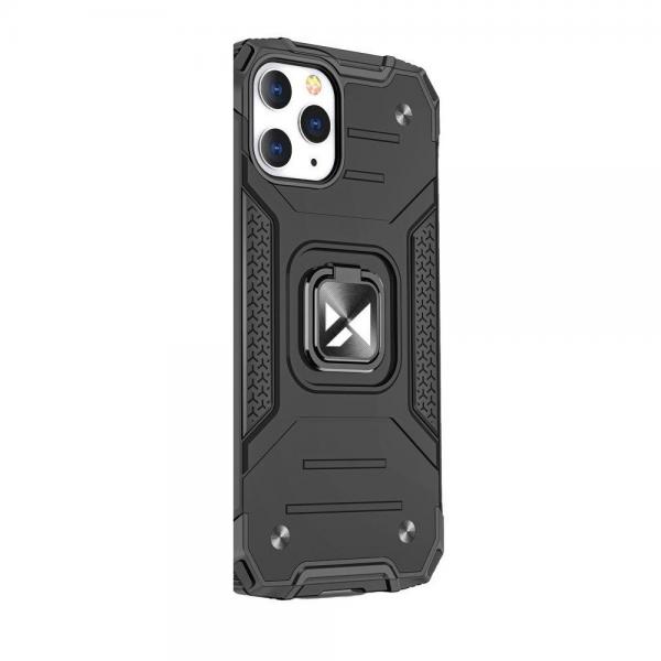 Carcasa Wozinsky Ring Armor compatibila cu iPhone 13 Mini, Functie magnetica, Black 1 - lerato.ro
