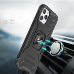 Carcasa Wozinsky Ring Armor compatibila cu iPhone 13 Mini, Functie magnetica, Rose