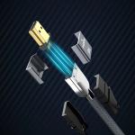 Cablu video Wozinsky WHDMI-20, HDMI tata - HDMI tata, 8K, 60Hz, 2m, Argintiu 8 - lerato.ro
