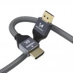 Cablu video Wozinsky WHDMI-20, HDMI tata - HDMI tata, 8K, 60Hz, 2m, Argintiu 17 - lerato.ro