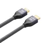 Cablu video Wozinsky WHDMI-20, HDMI tata - HDMI tata, 8K, 60Hz, 2m, Argintiu 18 - lerato.ro