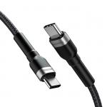 Cablu pentru incarcare si transfer de date Wozinsky WNBCC2, 2x USB-C, 65W, 2m, Negru 9 - lerato.ro