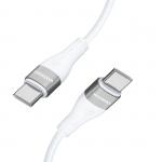 Cablu pentru incarcare si transfer de date Wozinsky WSTCC2, 2x USB-C, 65W, 2m, Alb 8 - lerato.ro