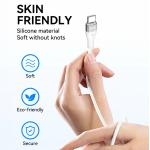 Cablu pentru incarcare si transfer de date Wozinsky WSTCC2, 2x USB-C, 65W, 2m, Alb 3 - lerato.ro
