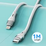 Cablu pentru incarcare si transfer de date Wozinsky WSTCL1, USB-C/Lightning, 27W, 1m, Alb 5 - lerato.ro