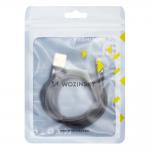 Cablu pentru incarcare si transfer de date Wozinsky WUC-L1B, USB/Lightning, 2.4A, 1m, Negru 8 - lerato.ro