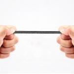 Cablu pentru incarcare si transfer de date Wozinsky WUC-L1B, USB/Lightning, 2.4A, 1m, Negru 7 - lerato.ro