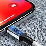 Cablu pentru incarcare si transfer de date Wozinsky WUC-L1B, USB/Lightning, 2.4A, 1m, Negru 3 - lerato.ro