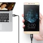 Cablu pentru incarcare si transfer de date Wozinsky WUC-L1B, USB/Lightning, 2.4A, 1m, Negru 4 - lerato.ro