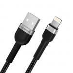 Cablu pentru incarcare si transfer de date Wozinsky WNBAL2, USB/Lightning, 2.4A, 2m, Negru 5 - lerato.ro