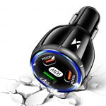 Incarcator auto Wozinsky WCCCA, USB si 2x USB-C, 90W, Negru 6 - lerato.ro