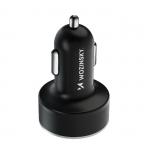Incarcator auto Wozinsky WDCCB, 2x USB si 2x USB-C, Display, 50W, Negru 10 - lerato.ro