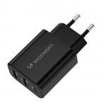 Incarcator retea Wozinsky CWCUCB, USB-C si 2x USB, 30W, Negru 11 - lerato.ro